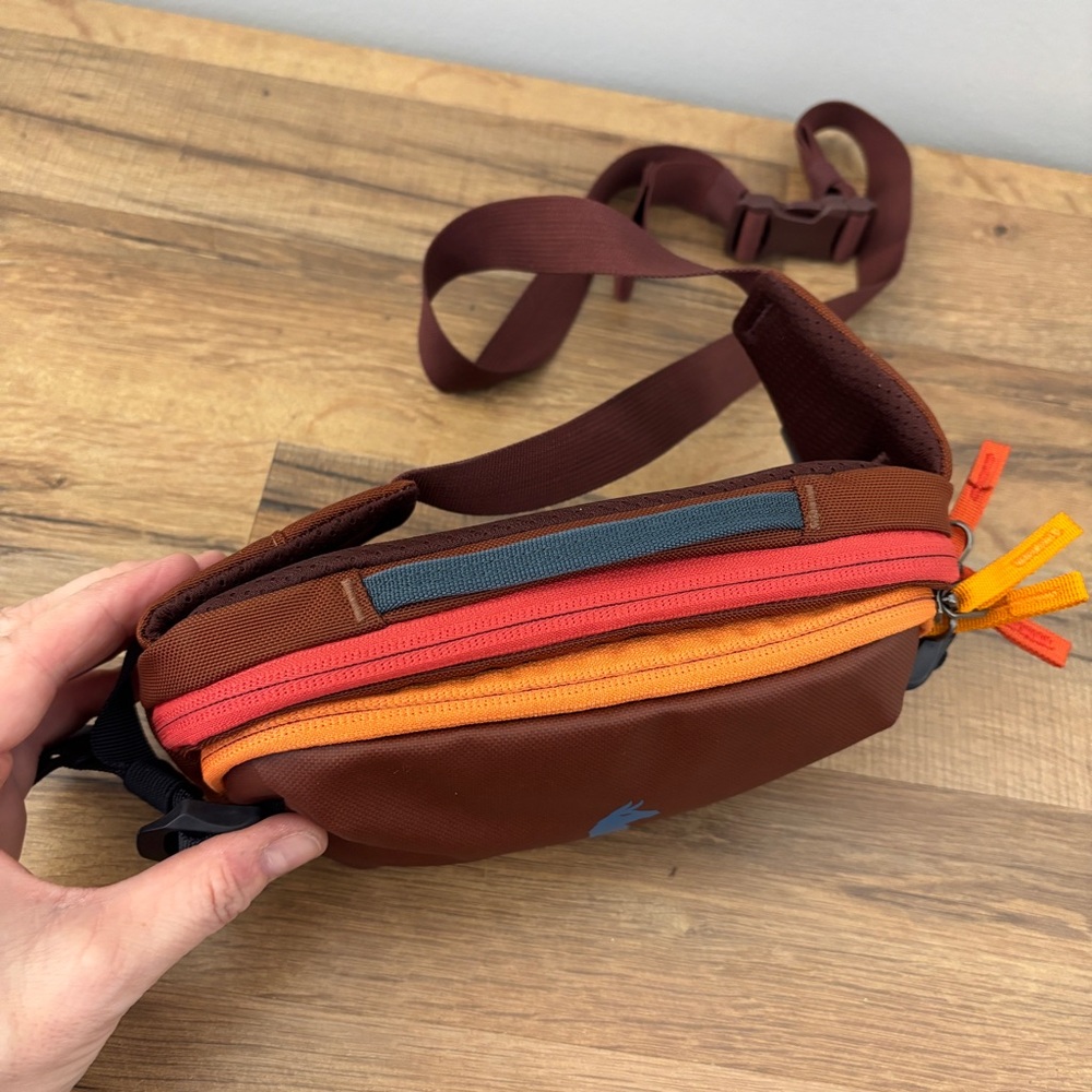 Cotopaxi Allpa X 1.5L Hip Pack Crossbody Rusty Blue Orange Unisex NWOT - Picture 4 of 9